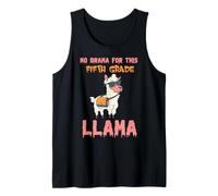 No hay drama para esta llama de quinto grado divertida de regreso a la escuela Camiseta sin Mangas