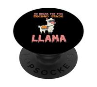 No Hay Drama para Esta Llama de Segundo Grado Divertido de Regreso a la Escuela PopSockets PopGrip Adhesivo