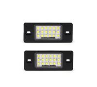 No hay error Luz matrícula Lámpara LED Para Placa Matrícula Coche Para VW Para Tiguan Para Touareg Para Mk1 2002 2003 2004 2005 2006 2007 2008 2009 2010 Número Placa Luces