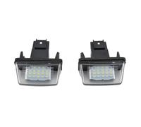 No hay error Luz matrícula Luz Intermitente Luz Matrícula Coche Para Citroen Para C3 Para C5 Para SAXO Para XSARA 2002 2003 2004 2005 2006 2007 2008 2009 Número Placa Luces(Pair)