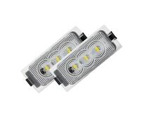 No hay error Luz matrícula Luz LED Matrícula Blanca Trasera Para Coche Lámpara Placa Matrícula Para Ford Para Edge Para Escape 2008 2009 2010 2011 2012 Número Placa Luces