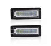 No hay error Luz matrícula Luz LED Para Matrícula Coche 2 Uds. Para Benz Para Smart Para Fortwo Para Coupe Para Convertible Para W450 Para W451 Para W453 Número Placa Luces