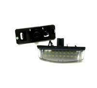 No hay error Luz matrícula Luz LED Para Matrícula De Coche Lámpara Placa Matrícula Blanca Para Colt Para Plus Para Grandis 2003 ~ Número Placa Luces