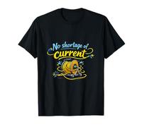No Hay escasez de gráficos Divertidos Actuales de Electricista Camiseta