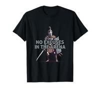 No Hay Excusas en el diseño de Arena Warrior Camiseta