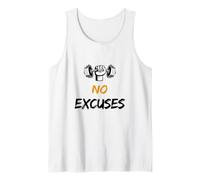 No Hay Excusas Gimnasio Motivación Camiseta sin Mangas