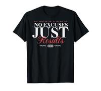 No Hay Excusas Solo Resultados - Urban Typography Streetwear Camiseta