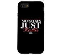 No Hay Excusas Solo Resultados - Urban Typography Streetwear Carcasa para iPhone SE (2020) / 7/8