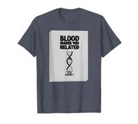 No Hay Familia como la Que Tengo - La Lealtad Hace Familia Camiseta, Hombre, Azul Jaspeado, M