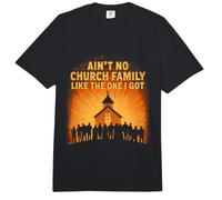 No Hay Familia de la Iglesia como la Que Tengo Comfort Colors Adult Heavyweight T-Shirt