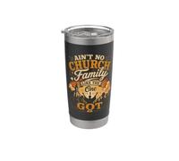No hay familia de la iglesia como la que tengo Vaso térmico de acero inoxidable de doble pared