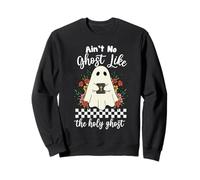 No Hay Fantasma como el Espíritu Santo Jesús Christian Halloween Sudadera
