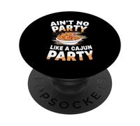 No Hay Fiesta como una Fiesta cajún PopSockets PopGrip Adhesivo