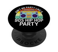 No Hay Fiesta como una Fiesta de Hip Hop de los 90 Hip Hop PopSockets PopGrip Adhesivo