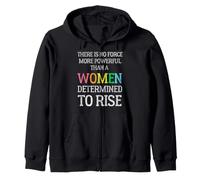 No Hay Fuerza más poderosa Que un Ascenso Determinado por una Mujer Sudadera con Capucha