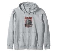 No Hay Futuro: Ropa Urbana brutalista cirílica Sudadera con Capucha