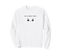 No Hay Hockey sobre Hielo Hoy - Amante Minimalista del Hockey con Cara Triste Sudadera