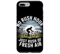 No hay hora punta, solo prisa de viajes en bicicleta de aire fresco Carcasa para iPhone 7 Plus/8 Plus
