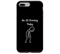 No Hay impresión 3D Hoy - Amante de la impresión 3D Sad Stickman Carcasa para iPhone 7 Plus/8 Plus