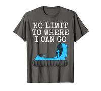 No hay límite a dónde puedo ir, divertido aerodeslizador Camiseta
