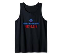 No Hay Lugar como 127.0.0.1 Home - Programador - Linux Geek Nerd Camiseta sin Mangas