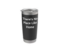 No hay lugar como el hogar Vaso térmico de acero inoxidable de doble pared