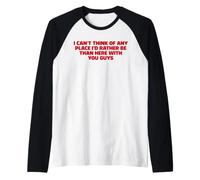 No Hay Lugar Donde Prefiero ser Divertido White Lie Party Camiseta Manga Raglan