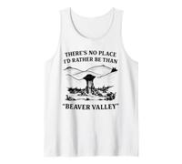 No Hay Lugar en el Que preferiría Estar Que Beaver Valley Camiseta sin Mangas