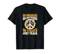 No Hay monarcas no Hay dictadores Solo Paz Mujeres Camiseta