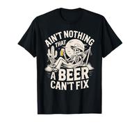 No Hay Nada Que una Cerveza no Pueda Arreglar Country Rodeo Divertido Camiseta