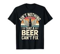 No Hay Nada Que una Cerveza no Pueda Arreglar Country Rodeo Divertido Camiseta