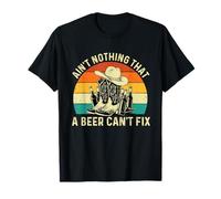 No Hay Nada Que una Cerveza no Pueda Arreglar - Cowboy Western Cowpoke Camiseta