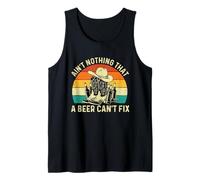 No Hay Nada Que una Cerveza no Pueda Arreglar - Cowboy Western Cowpoke Camiseta sin Mangas