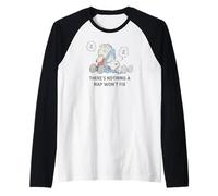 No Hay Nada Que una Siesta no Pueda Arreglar Camiseta Manga Raglan