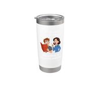 No hay necesidad de enciclopedia, mi esposa siempre tiene razón Vaso térmico de acero inoxidable de doble pared