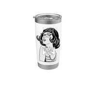No hay necesidad de repetirte Te ignoré Pop Art Vaso térmico de acero inoxidable de doble pared