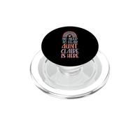 No Hay Necesidad de temer a la tía Claire está aquí Nombre Rainbow PopSockets PopGrip para MagSafe