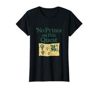 No Hay ningún príncipe en Esta misión Dragon Map Girl Power Camiseta