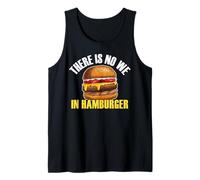 No Hay Nosotros en Hamburguesas Hamburguesas Amante de la Comida Foodie Camiseta sin Mangas