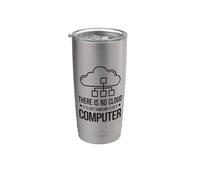 No Hay Nube, Es Sólo El Ordenador De Otra Persona Admin Vaso térmico de acero inoxidable de doble pared