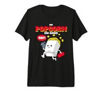 No Hay Palomitas, no es una Buena declaración Divertida de la Hora del Cine Camiseta Premium