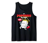 No Hay Palomitas, no es una Buena declaración Divertida de la Hora del Cine Camiseta sin Mangas