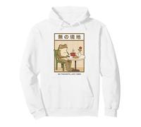 No Hay Pensamientos, Solo Vibraciones, Cabeza vacía, Rana, Zen japonés Sudadera con Capucha