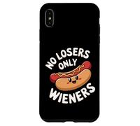 No Hay Perdedores, Solo Salchichas, Divertido Juego de Palabras con Salchichas, Humor Carcasa para iPhone XS MAX
