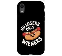 No Hay Perdedores, Solo Salchichas, Divertido Juego de Palabras con Salchichas, Humor Carcasa para iPhone XR