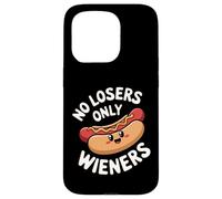 No Hay Perdedores, Solo Salchichas, Divertido Juego de Palabras con Salchichas, Humor Carcasa para iPhone 15 Pro