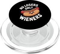 No Hay Perdedores, Solo Salchichas, Divertido Juego de Palabras con Salchichas, Humor PopSockets PopGrip para MagSafe