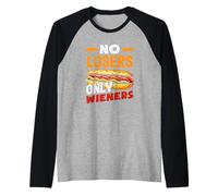 No hay perdedores, solo salchichas para amantes de las salchichas Camiseta Manga Raglan