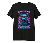 No Hay peticiones House Cat DJ Rave EDM Music Deejay Equalizer Camiseta Premium