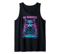 No Hay peticiones House Cat DJ Rave EDM Music Deejay Equalizer Camiseta sin Mangas